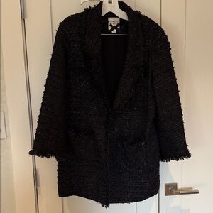 Edward Achour Black Blazer
